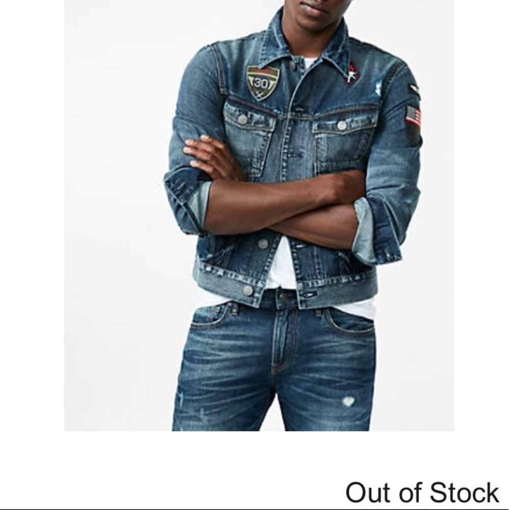 Express denim jacket